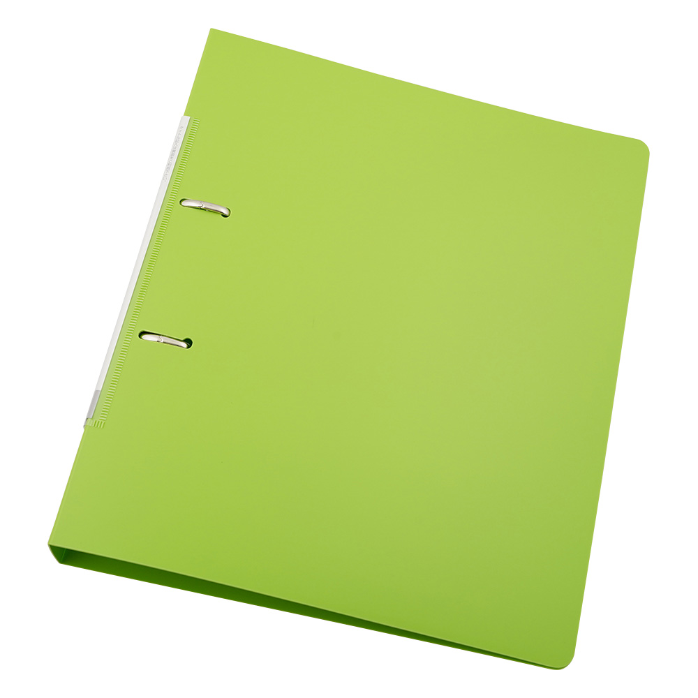 D型リングファイル 306×260×46mm 黄緑 G2230-6