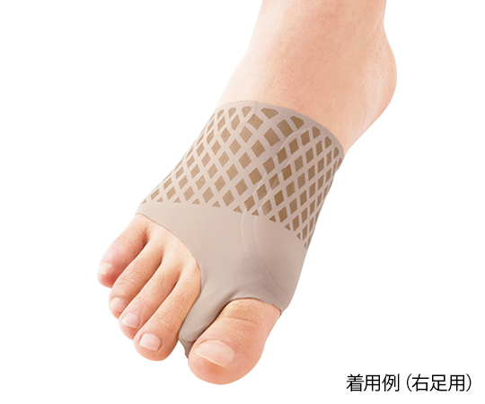 外反母趾サポーター（ソルボ・スキニーパワーフィット） ベージュ左足用S 21.5～23.0 63551