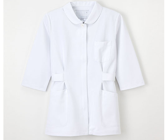 ナースウェアＨＯ１９１１　７分袖白　Ｍ