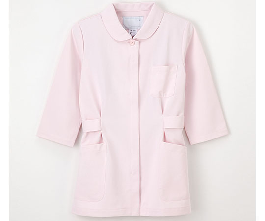 ナースウェアＨＯ１９１１七分袖ピンクＬＬ