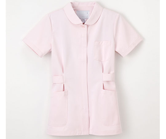 ナースウェアＨＯ１９１２　半袖ピンクＬ