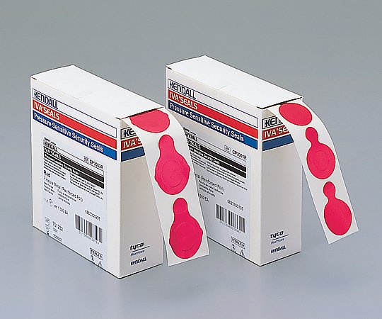 バイアル保護シール 赤28mL 1箱（1000枚入） CP3001RC