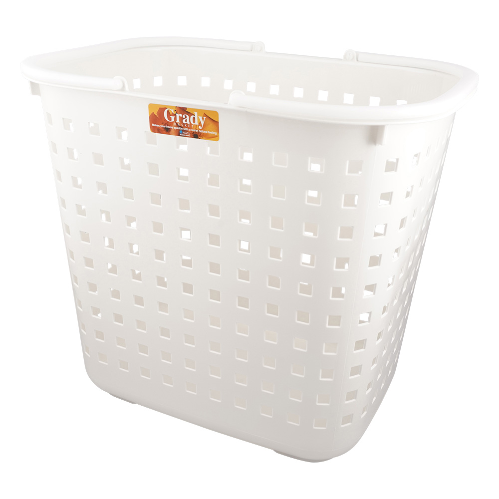 グレディーバスケット L ホワイト 741791