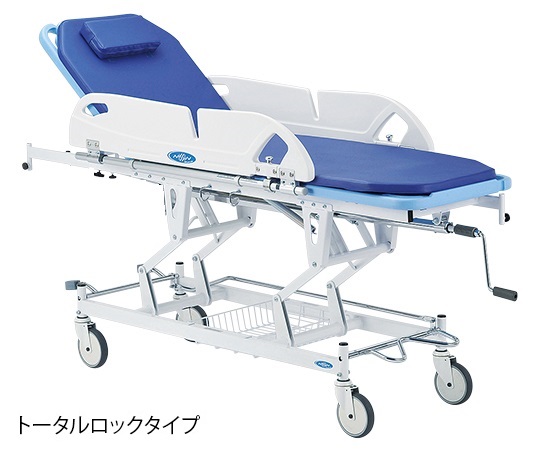 昇降式ストレッチャー トータルロック 背上げ有り NBST-210DB