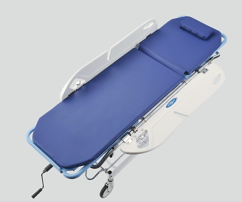 昇降式ストレッチャー トータルロック 背上げ有り サイドレール水平固定 NBST-211FS-DB