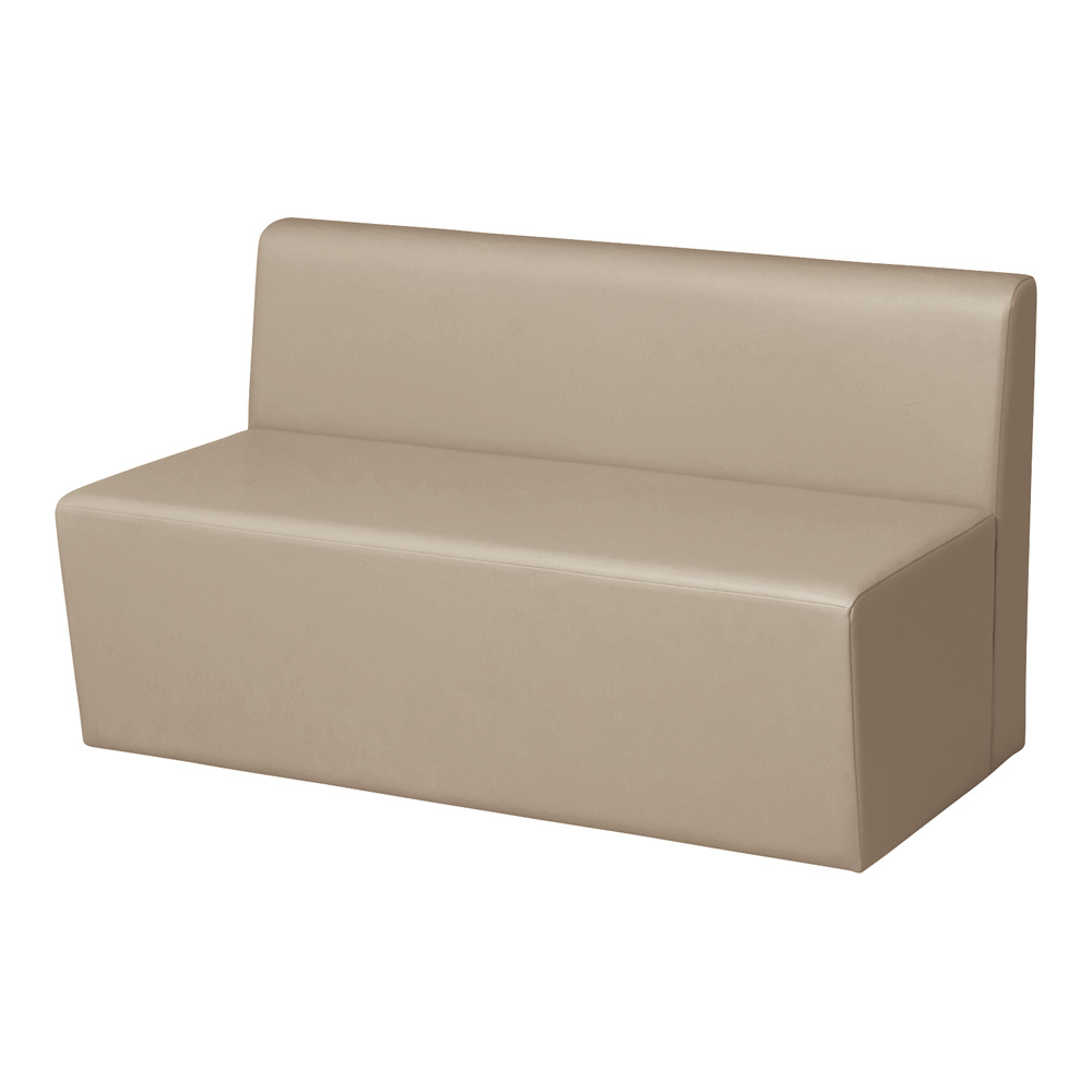 システムソファ 背付き ストレート 1200mm ベージュ RO-S1200(BJ)