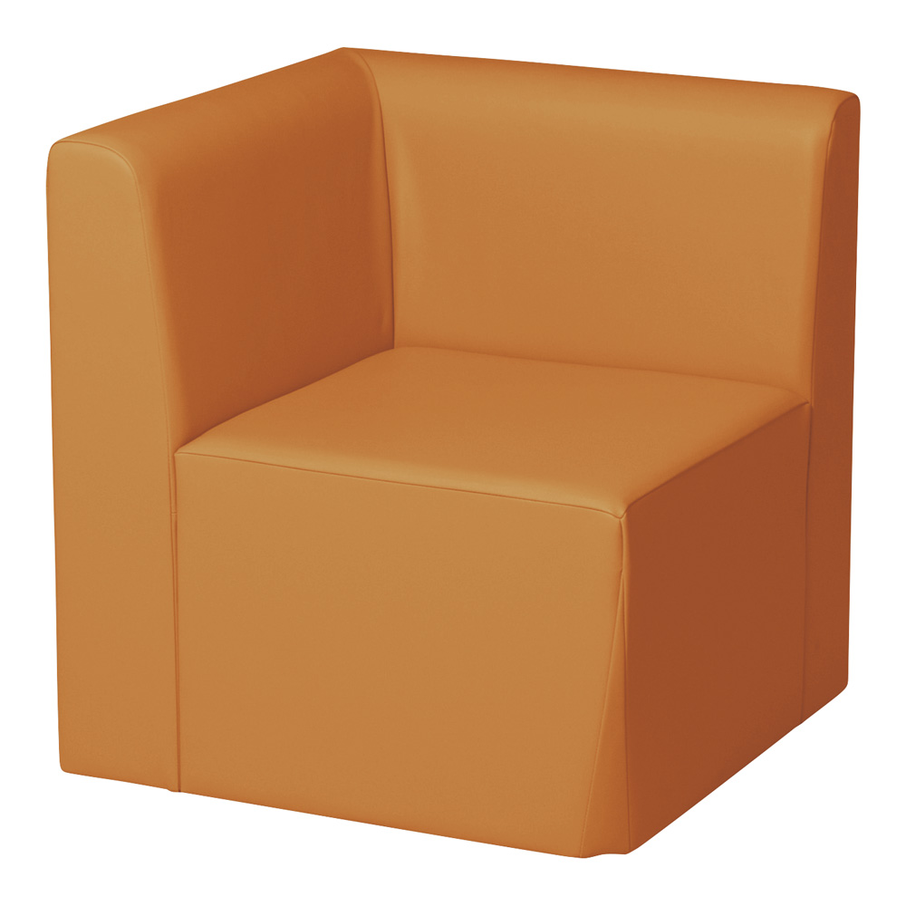 システムソファ 背付き コーナー中央 オレンジ RO-SC90(OR)