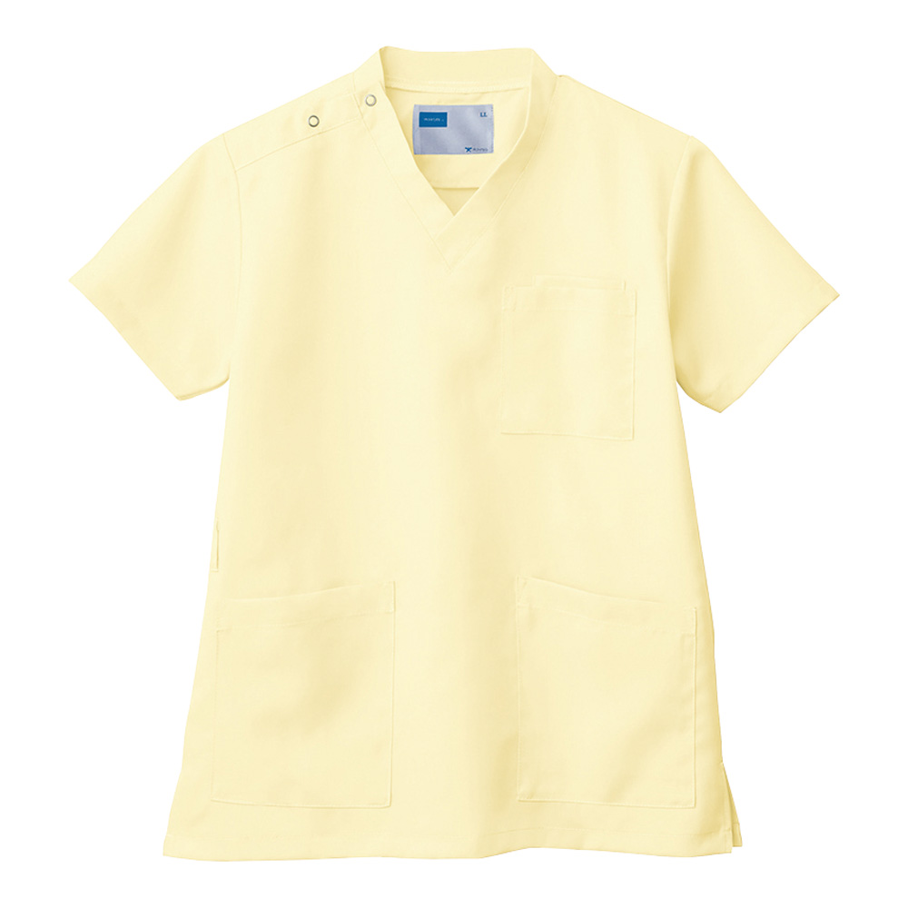 スクラブ（男女兼用）　レモンイエロー　３