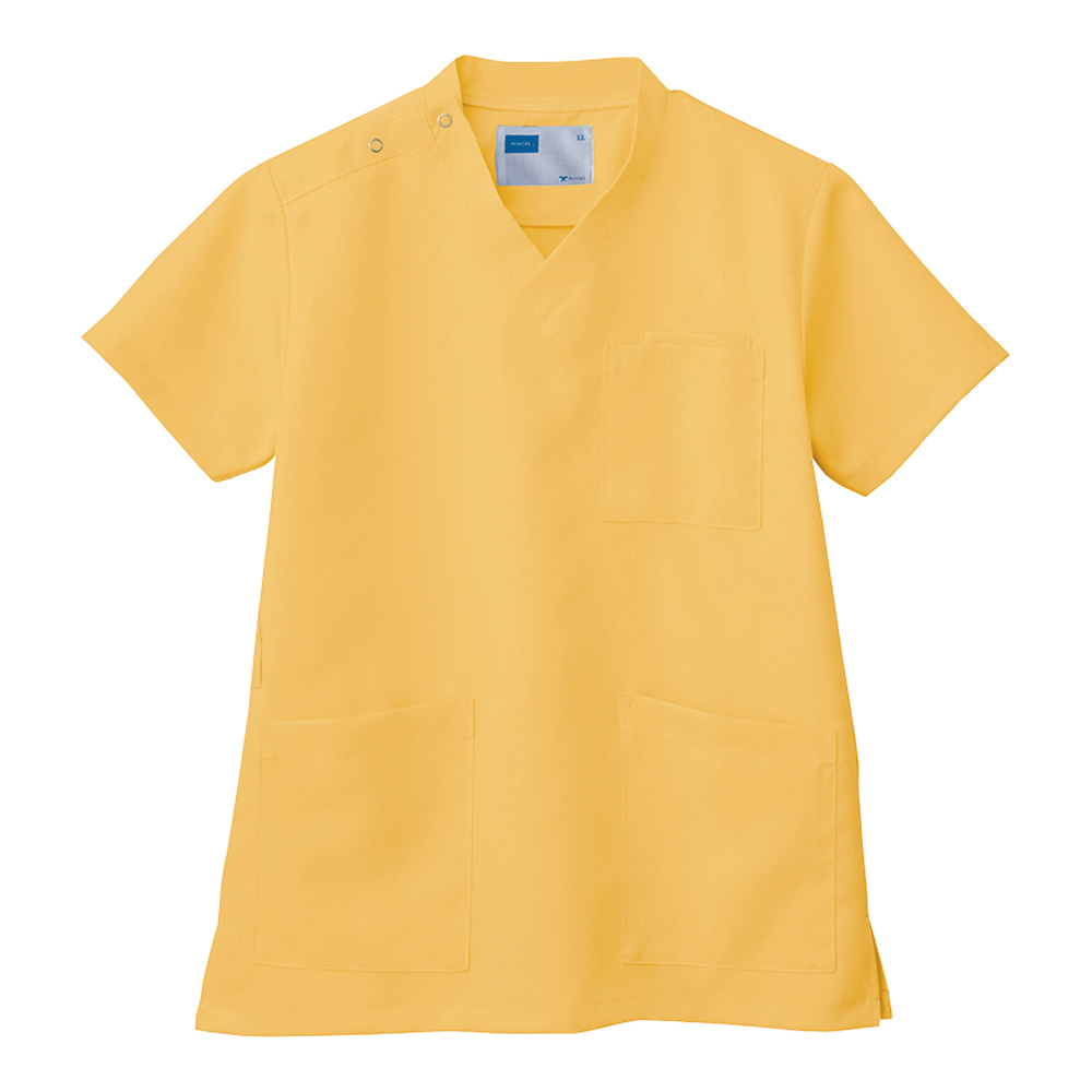 スクラブ（男女兼用）　サンオレンジ　３Ｌ