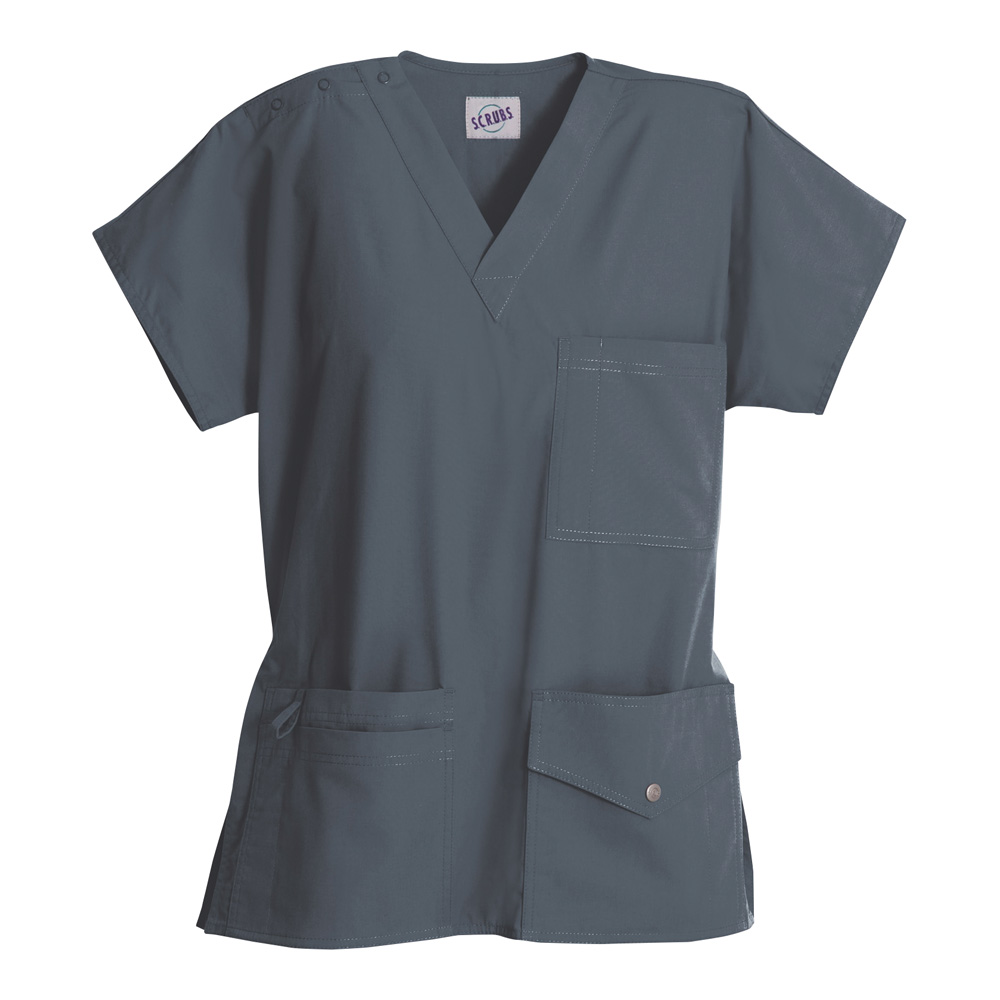 スクラブ　６ポケット　Ｚ１Ｊ１５　ピュー