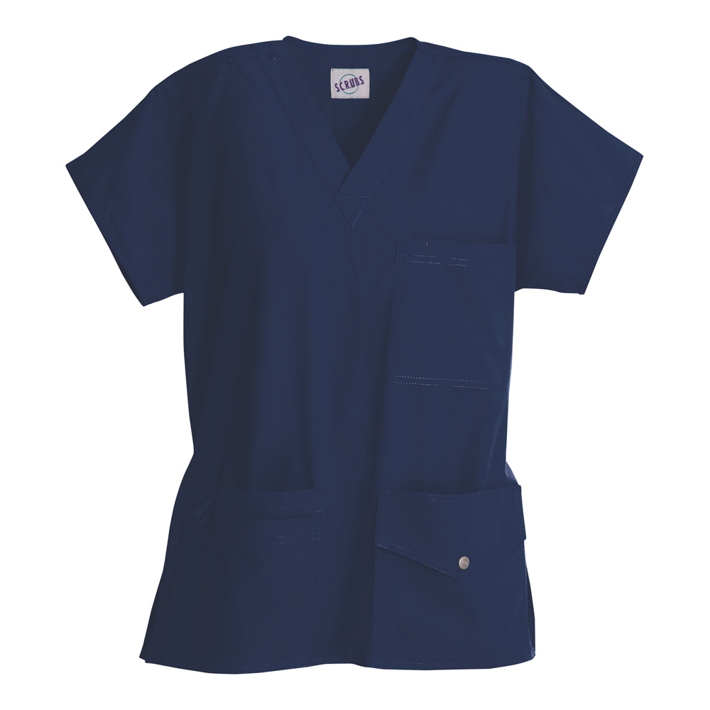 スクラブ　６ポケット　Ｚ１Ｊ１５　トゥル