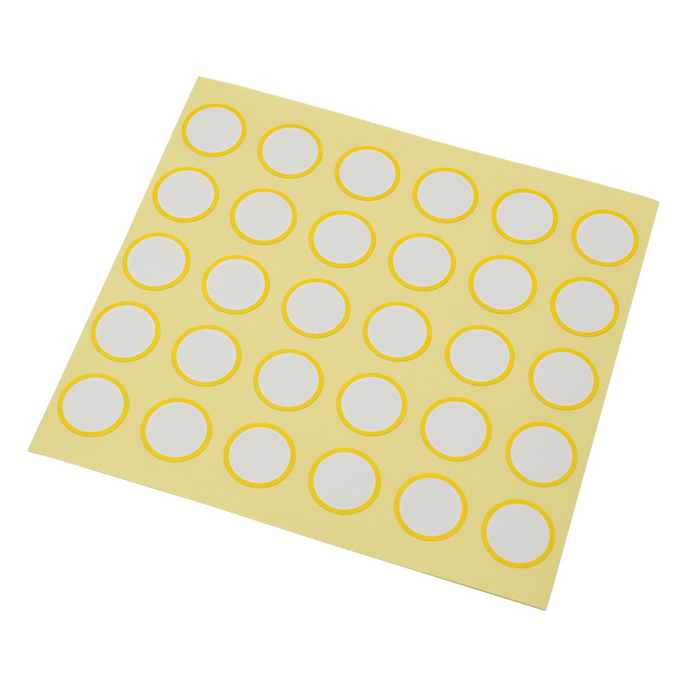 軟膏ケースラベル 10無地 HS701 1パック（150片入） HS701-10