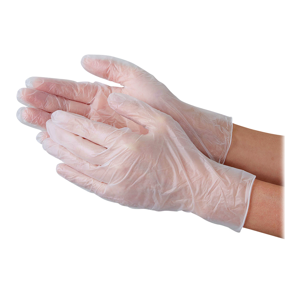 ハクゾウプラスチックグローブMF S 1箱（80枚） 3024111