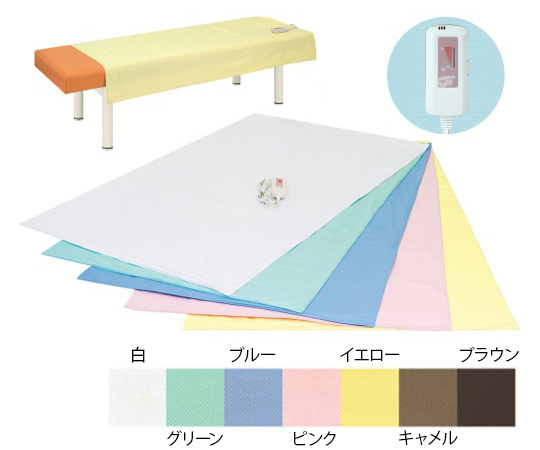 ホットシーツ 幅100×長さ160×厚み1cm グリーン TB-663
