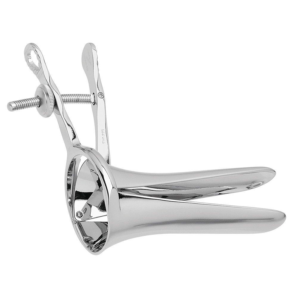 ３７５－２Ｌ　クロームクスコー腟鏡　Ｌ