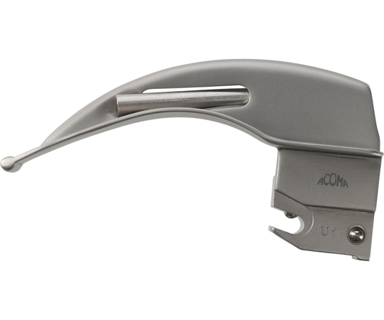 アコマコールドライト喉頭鏡 マッキントッシュ・イギリス型ブレード No.1 377-50-06