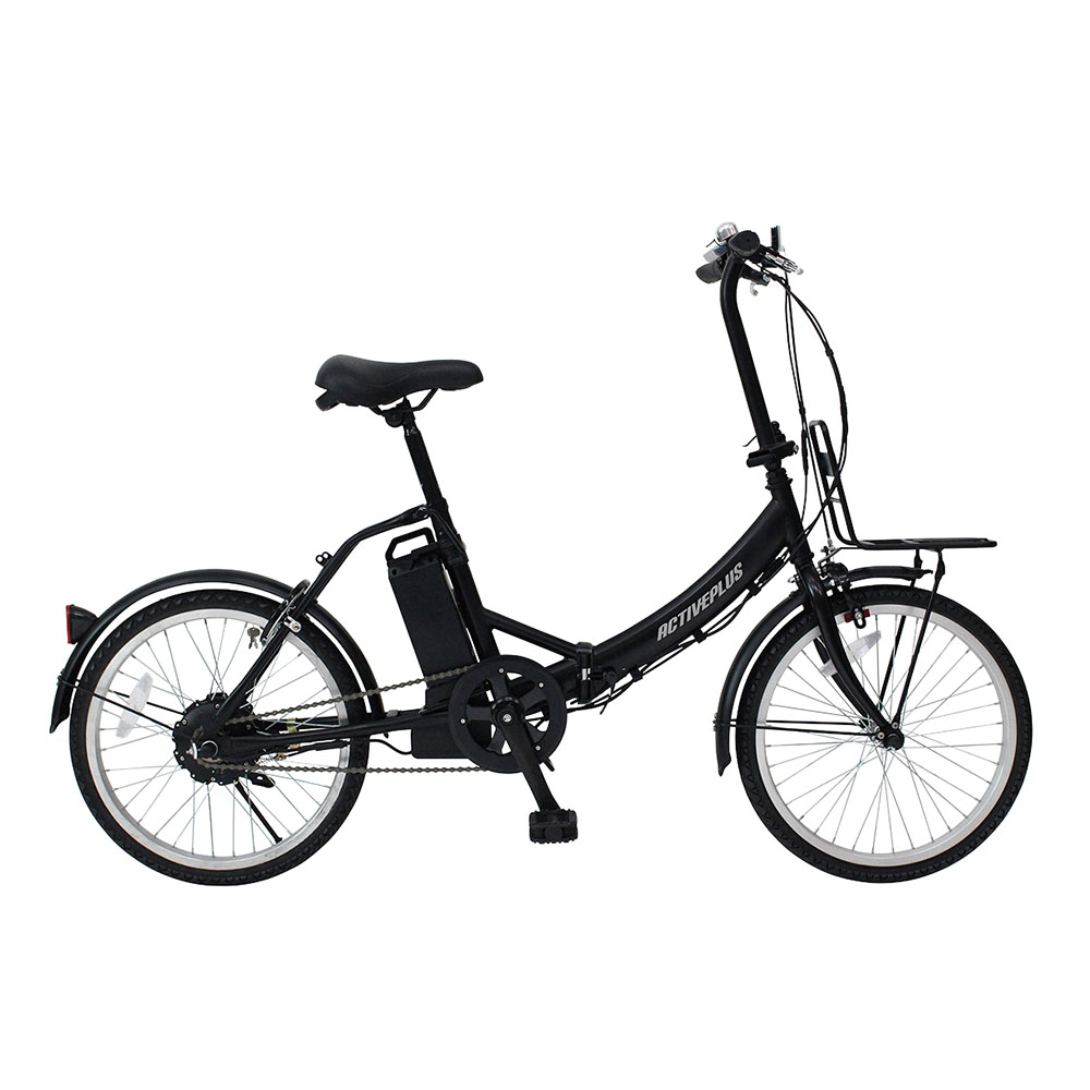 ACTIVEPLUS 20インチノーパンク電動アシスト折畳み自転車 MG-AP20EBN