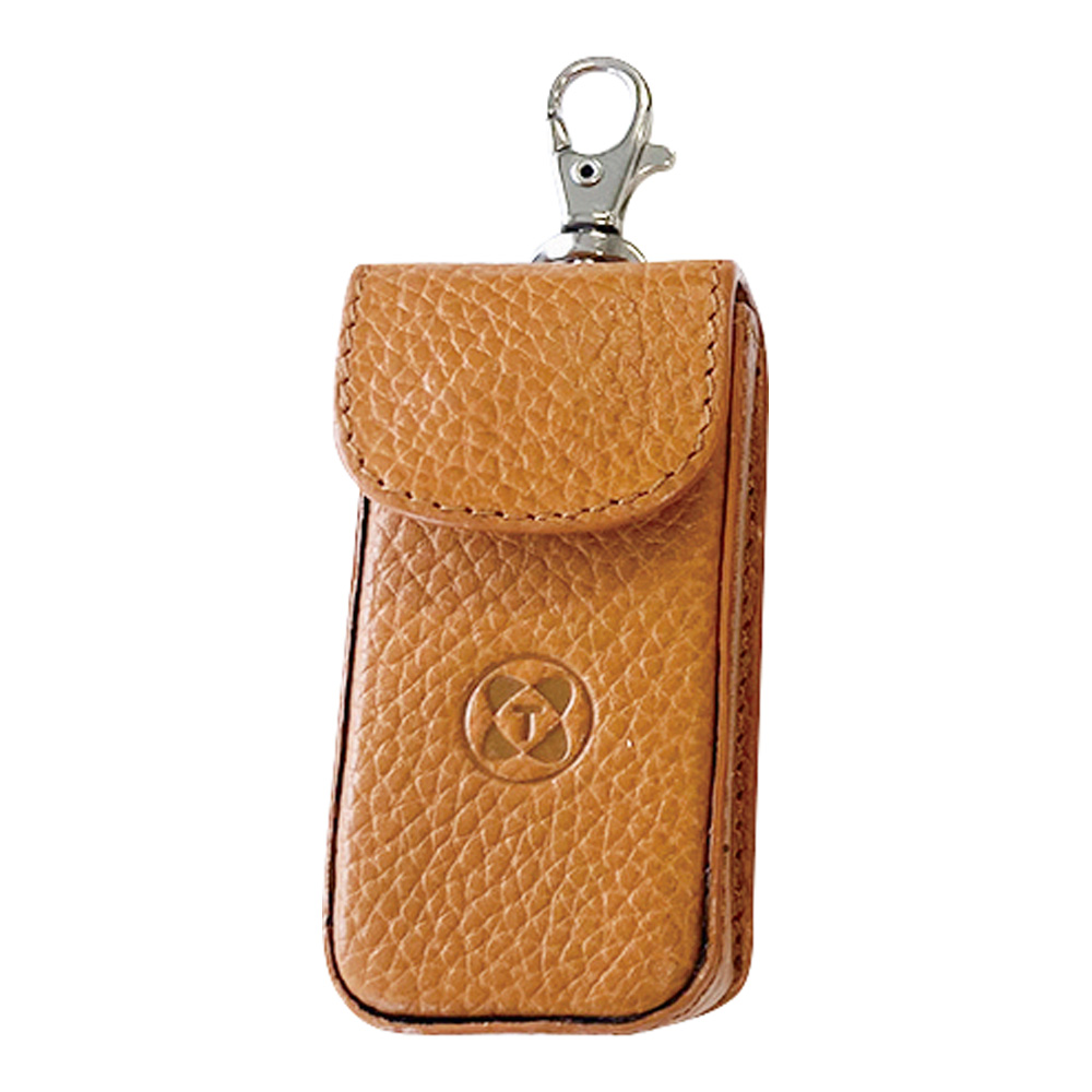 おでかけナビ　タグのみ1台(キャメルケース×1)