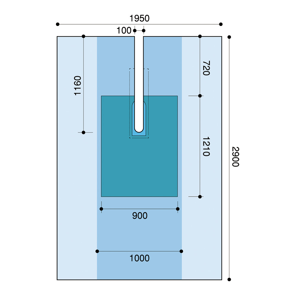 整形外科用ドレープ　２２１０４　テープ付