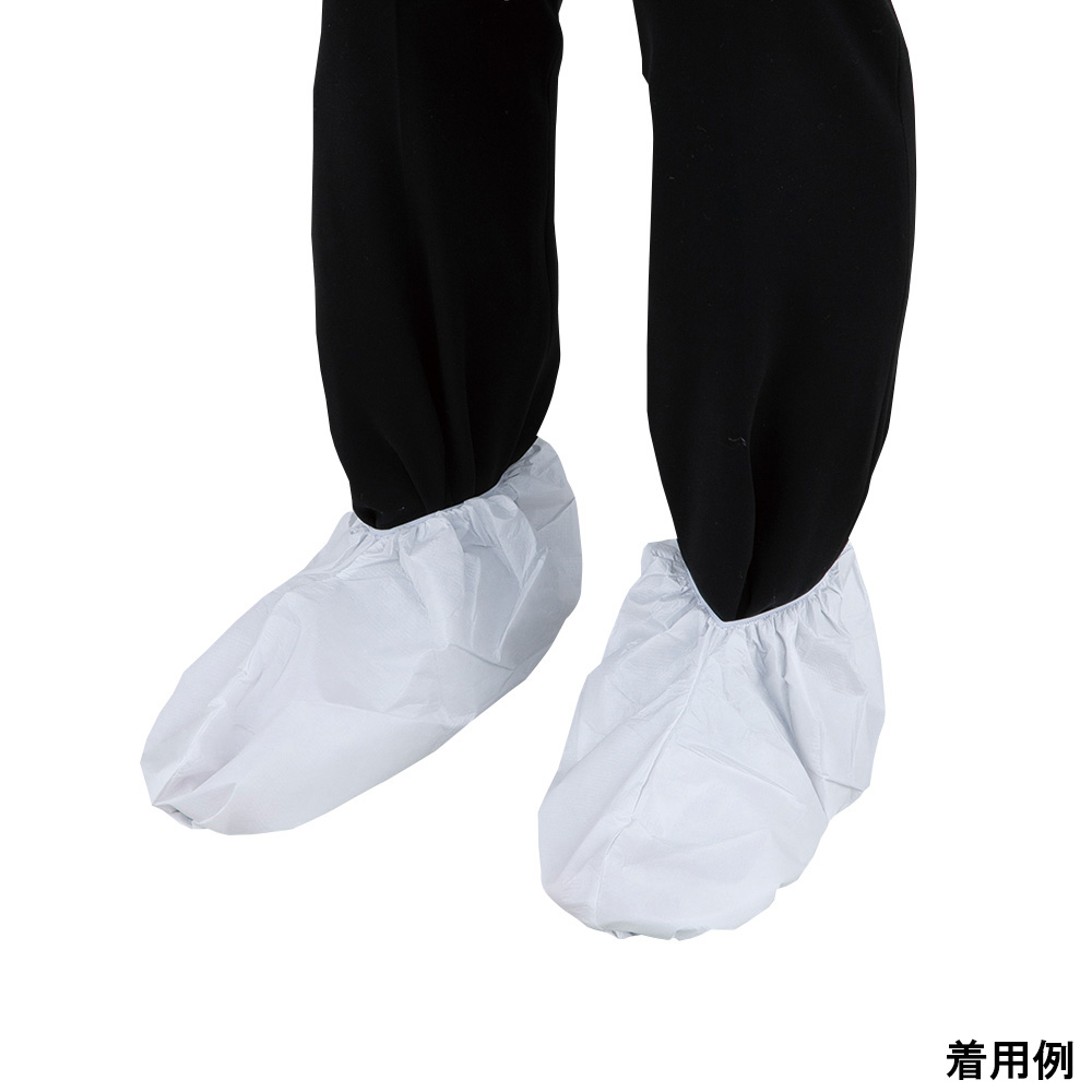 シューズカバー　ショートタイプ　素足・スリッパ用M　50枚入