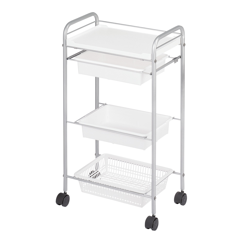 スタンダードワゴン（C-212） 485×300×865mm ホワイト