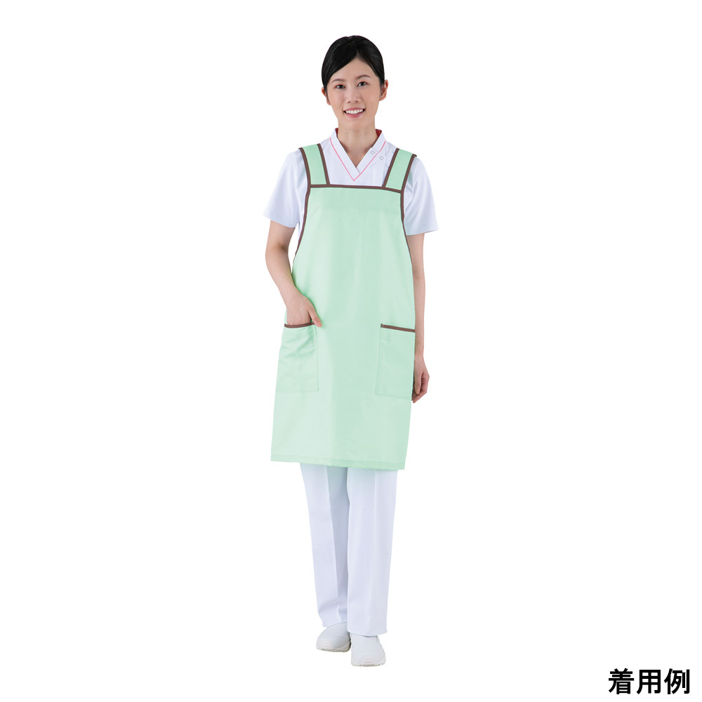 エプロン　グリーン　フリー