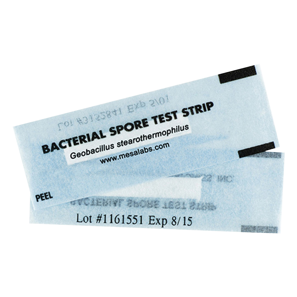 バイオロジカルインジケーター（Mesa Labs） 高圧蒸気滅菌 G.stearothermophilus 10^5 100枚入 3-5100