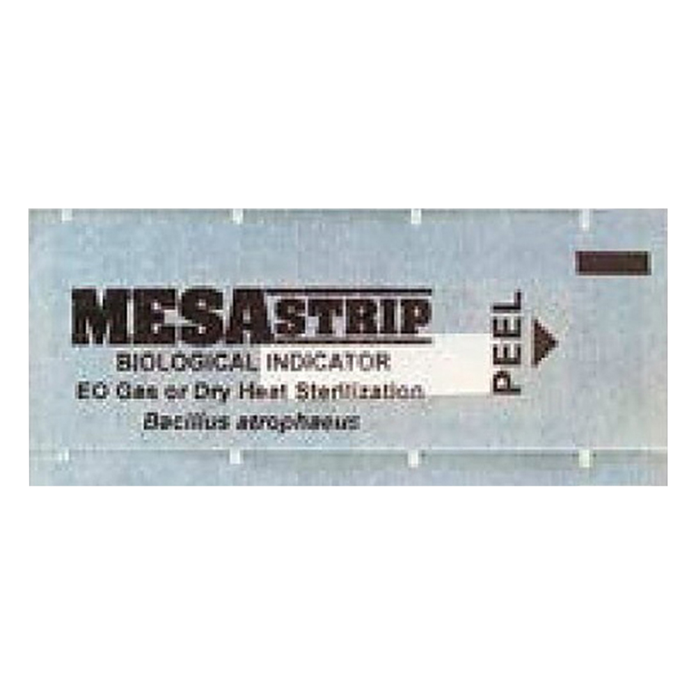バイオロジカルインジケーター（Mesa　Labs）　低温蒸気滅菌　B.subtilis　10^6　100枚入 SGMSU/6